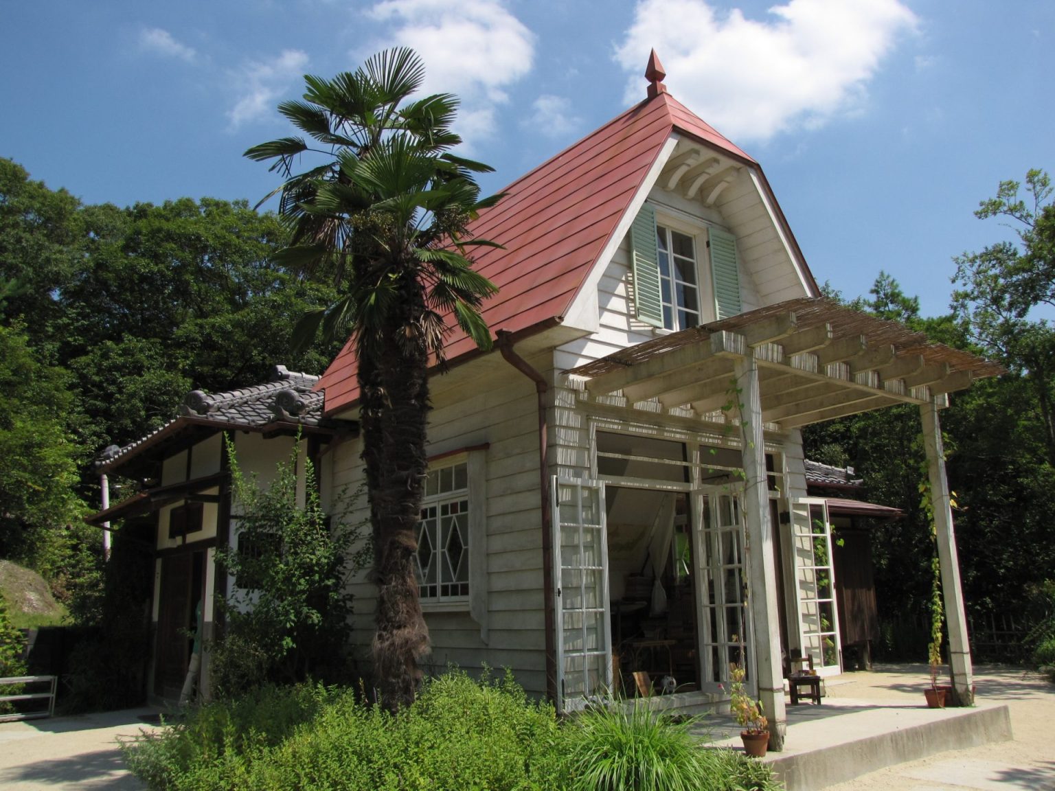 See Satsuki and May's house filmed just before the opening of Ghibli Park