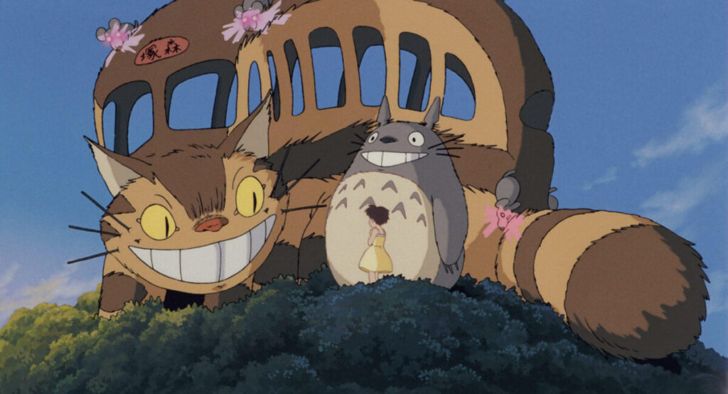 What is the "cat bus" in Studio Ghibli's works?